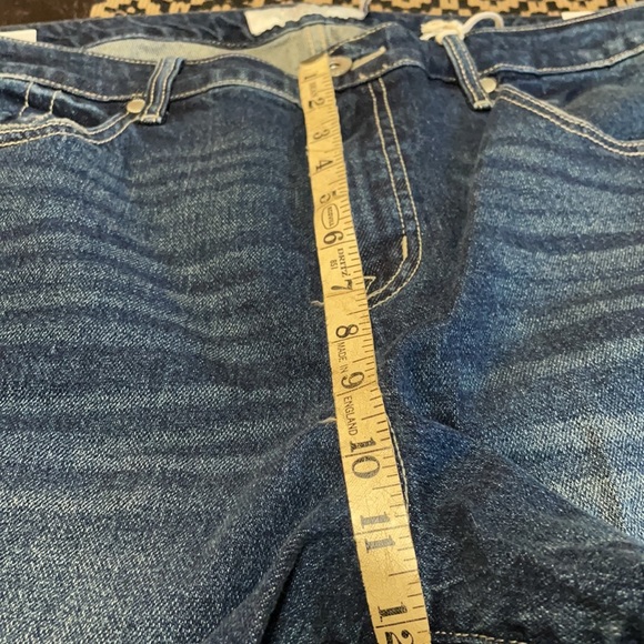 NWT Torrid High-Rise Straight Denim Jeans Frayed Hem Size 18T. - Picture 13 of 14